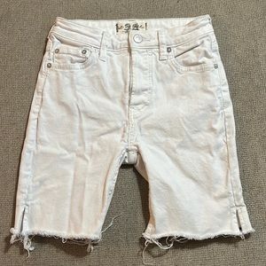 Free People High Rise Bermuda Shorts